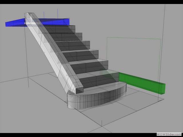 Lebegő lépcső terve (n01)